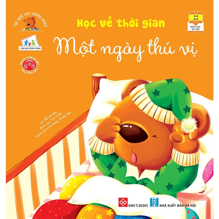 SÁCH - Bé rèn trí thông minh - Học về thời gian - Một ngày thú vị