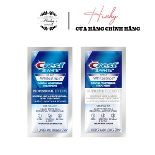 Miếng Dán Trắng Răng Crest 3D White