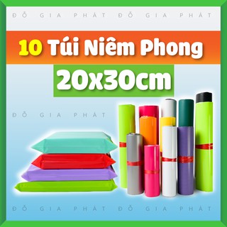 [20x30cm] 10 Túi Gói Hàng, Đóng Hàng, Niêm Phong, Bao Bì Gói Hàng Tự Dính GHN