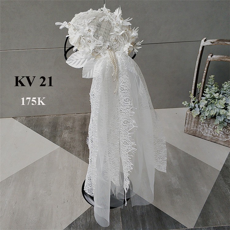 Lúp , von hoa 3D cô dâu siêu xinh