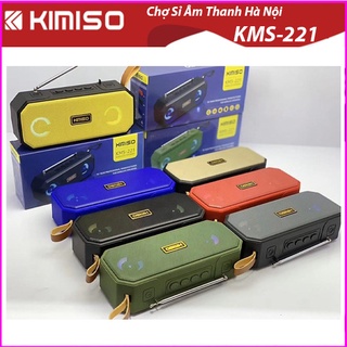 Loa bluetooth kimiso kms-221 tws kết nối cùng lúc 2 loa - siêu bền