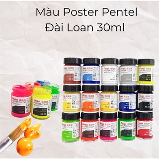 Màu Poster PENTEL 30ml (Màu lẻ)