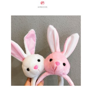 Cài tóc Trang Điểm Đầu Thỏ Siêu Cute