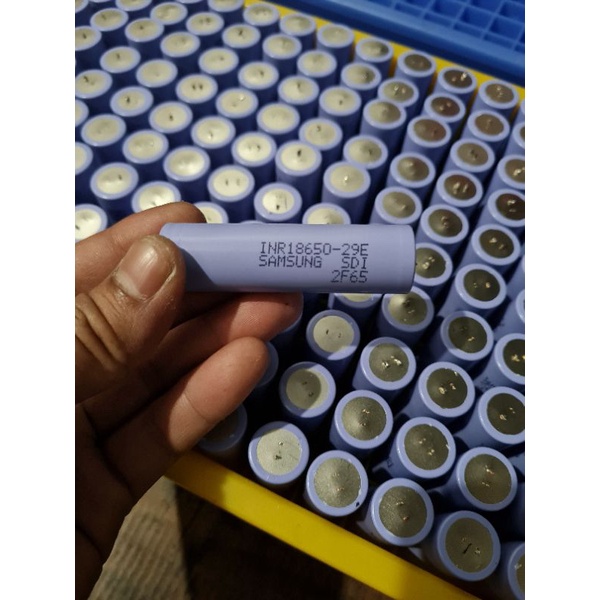 Pin 18650 SamSung 29E Dưới 30mR , Pin Xe Đạp Trợ Lực Nhật Bãi