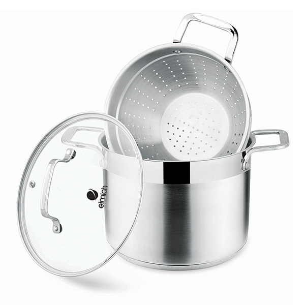 Nồi hấp Inox 304 Elmich 22cm