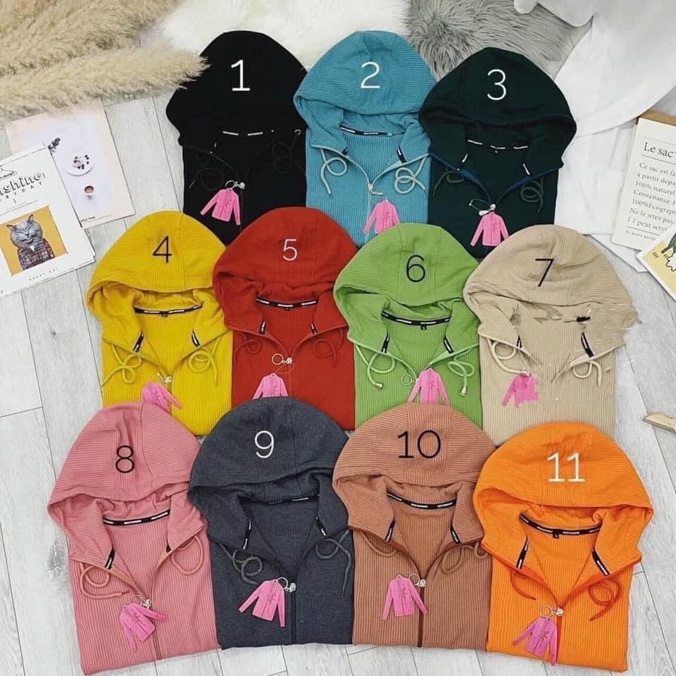 Áo khoác chống nắng Gân Ý, co giãn, mát lạnh, 6 túi khóa kéo , có size (40-60ki )