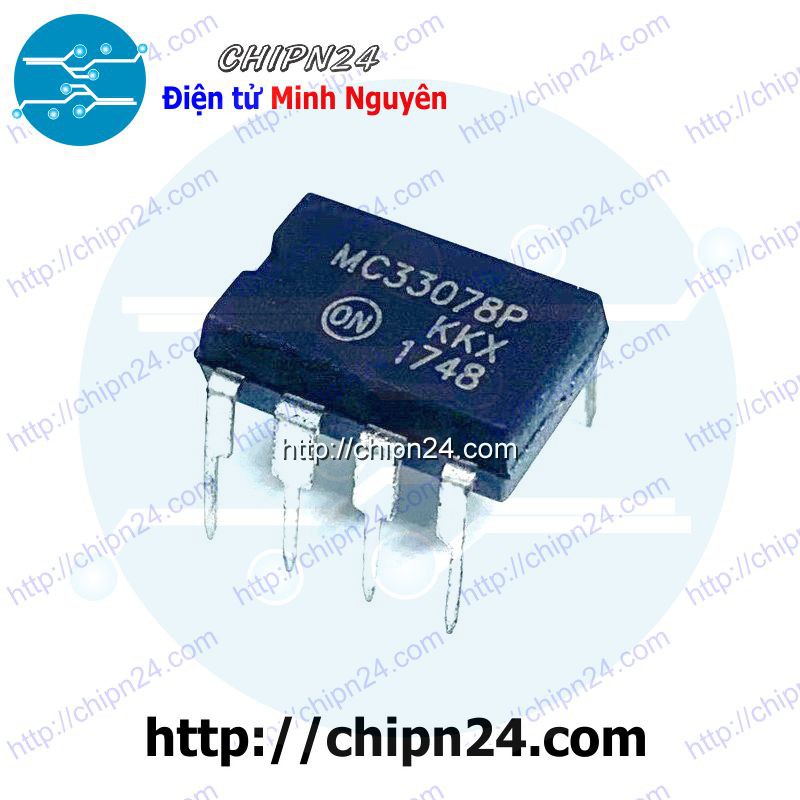 [1 CON] (DIP) IC MC33078 DIP-8 (MC33078P 33078)