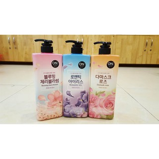 Sữa tắm On The Body hương nước hoa Hàn Quốc 900G