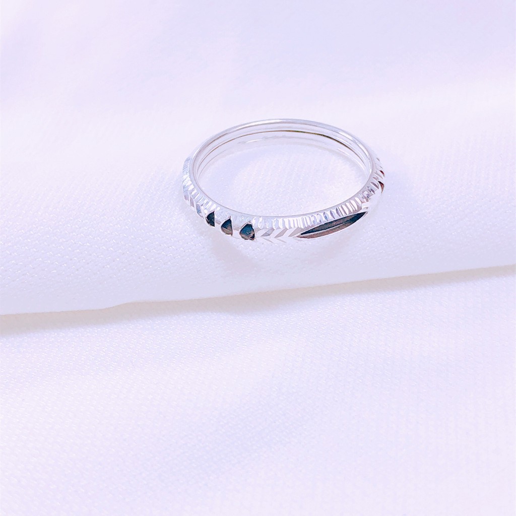 Nhẫn nữ bạc ta may mắn - Nhẫn bạc Bibi silver cao cấp