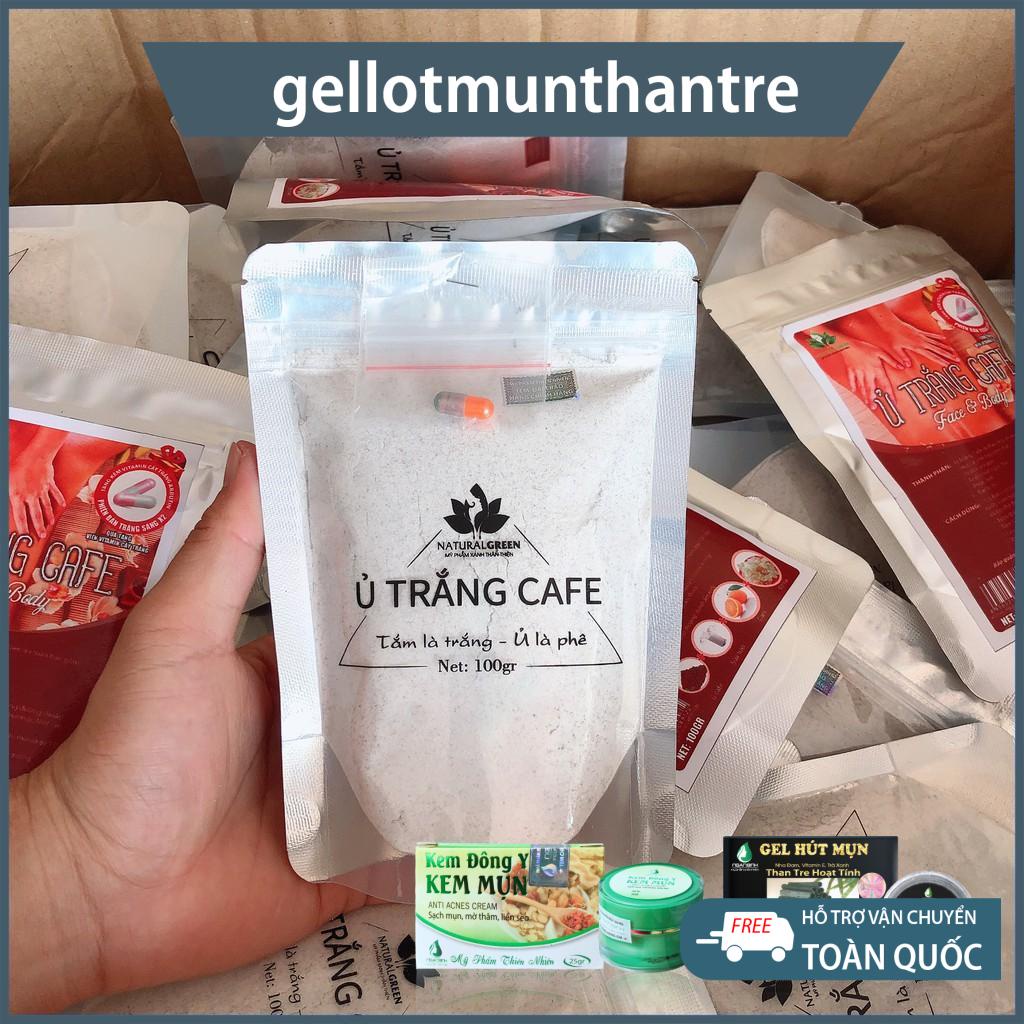 (100gr) COMBO 1 GÓI Ủ TRẮNG CAFE THIÊN NHIÊN (dùng cả face và body) mẫu mới nhất,date mới nhất.. mới nhất, mới cập nhật | BigBuy360 - bigbuy360.vn