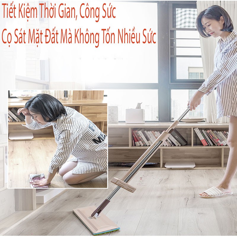 CÂY LAU NHÀ TỰ VẮT THÔNG MINH CÓ THỂ ĐIỀU CHỈNH XOAY 360 ĐỘ - CÂY LAU ĐA NĂNG CÓ THỂ DÙNG ĐỂ LAU KÍNH , LAU TRẦN NHÀ ...