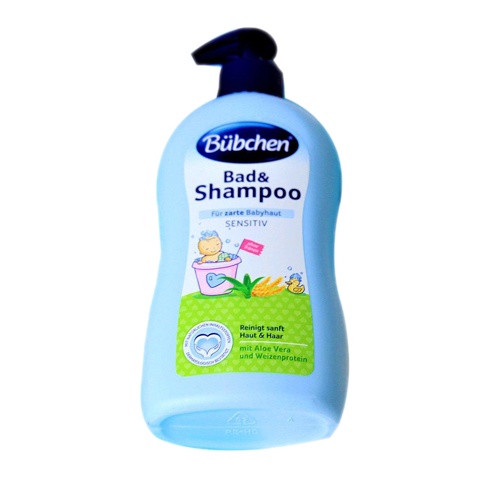 Sữa Tắm Gội Bubchen 2in1 Cho Bé Sơ Sinh 400ml