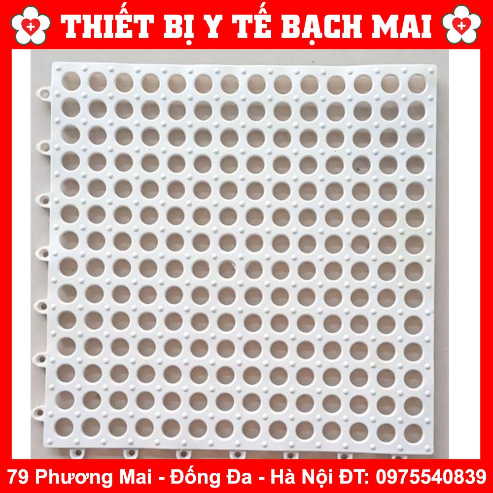 [GIÁ SỈ] Tấm Thảm Nhựa Ghép Chống Trơn Kháng khuẩn - Chống Trơn Nhà Tắm - Nhà Vệ Sinh - Kt 30x30cm