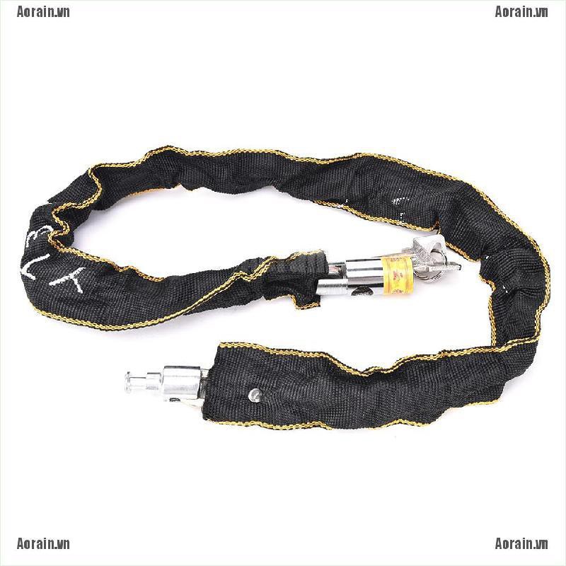 Dây Xích Sắt Khóa Xe Đạp + 2 Khóa 100cm