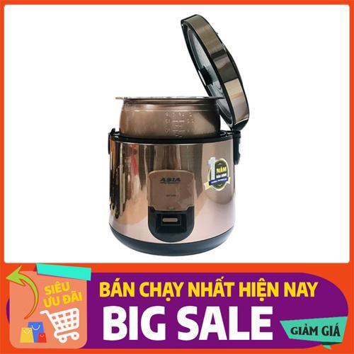 Nồi cơm điện  1.8L Asia nắp gài sang trọng bền đẹp