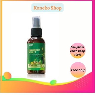 Xịt dưỡng tóc KoKo - kích thích mọc tóc, giảm bạc tóc