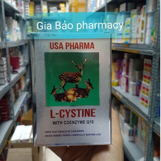 Viên uống L-CYSTINE with coenzyme Q10 giúp đẹp da,hết mụn,nám