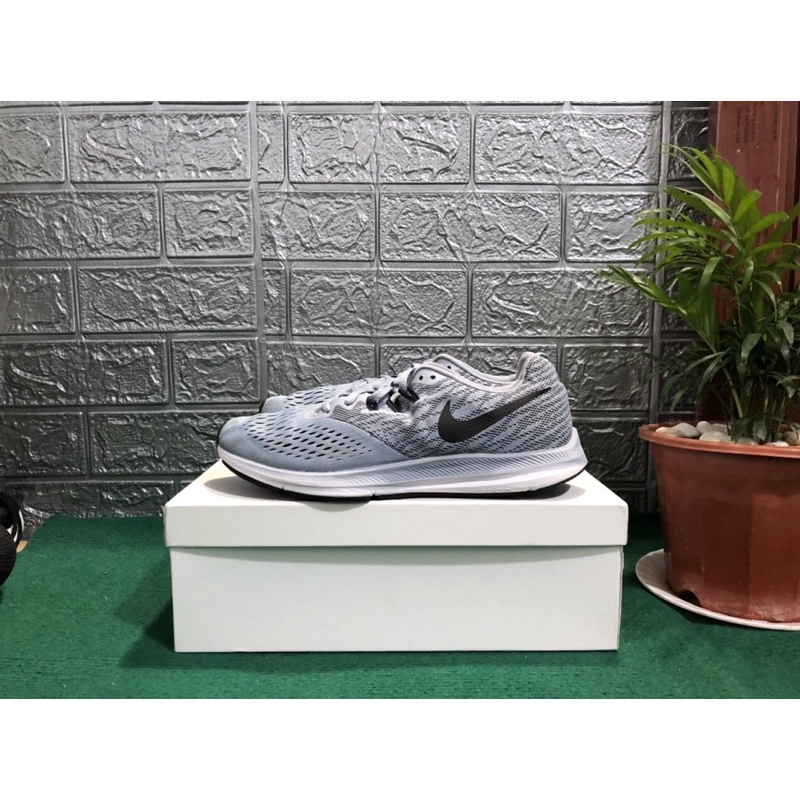 Giày 2hand chính hãng NIKE ZOOM WINFLO 4 ( 898466-008) size 42 - Giày chạy bộ