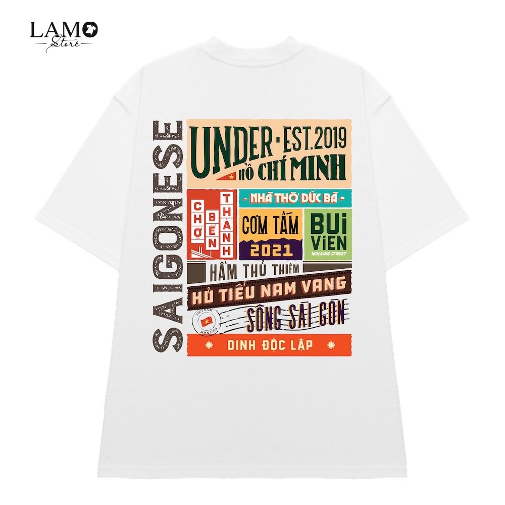 Áo thun UNDER Sài Gòn - Saigon Tee- Lamo Store (V9) | BigBuy360 - bigbuy360.vn