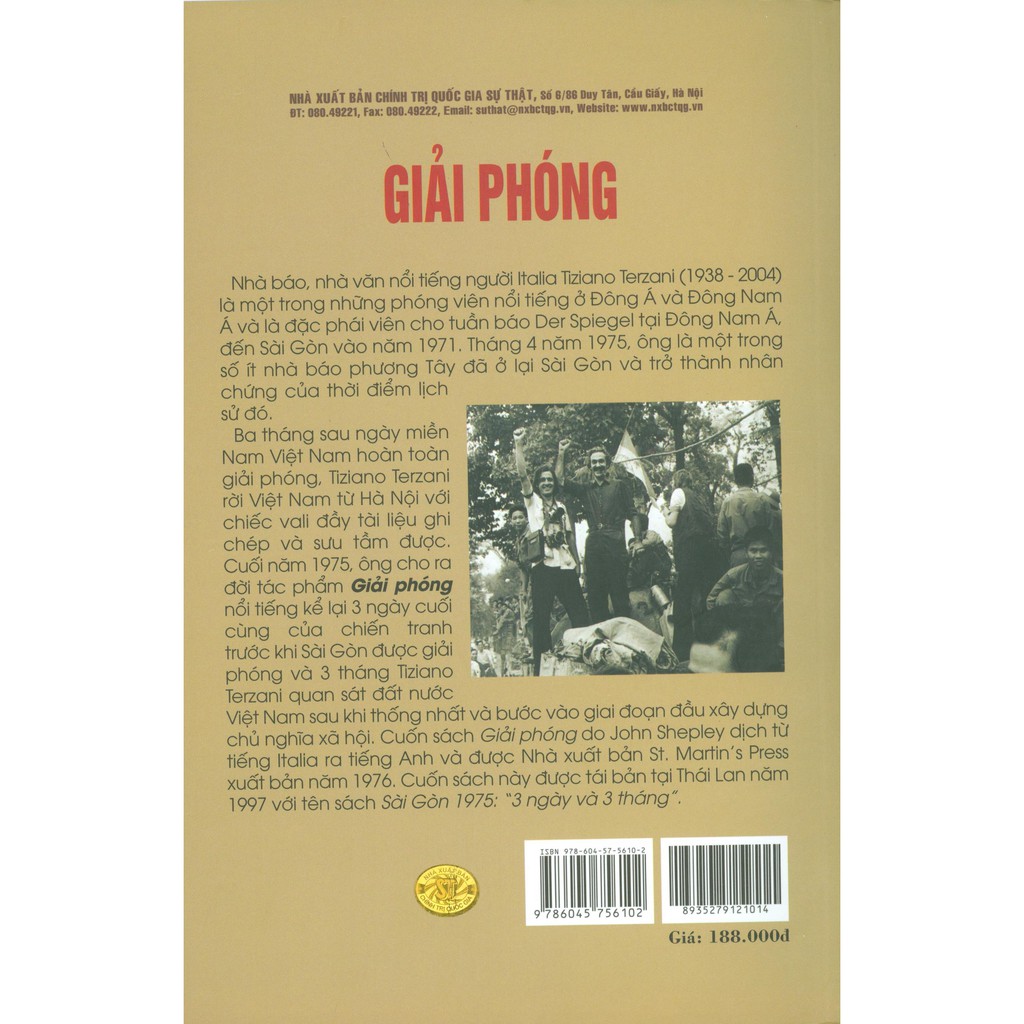 Sách - Giải Phóng (Xuất bản lần thứ hai)