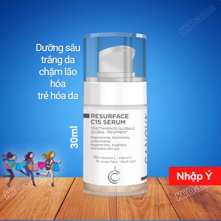 Kem dưỡng da hỗ trợ trắng da mờ Nám CANOVA VITAMIN C15 (30ml) dưỡng da trẻ hóa da chống lão hóa - nhập Ý