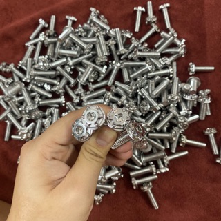 Ốc đĩa Inox Salaya 8li2.5 siêu sáng gắn nhiều vị trí xe