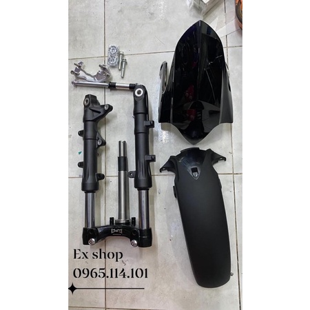 Phuộc trước LCM gắn ex 150 /155 .mẩu v1 v2 .