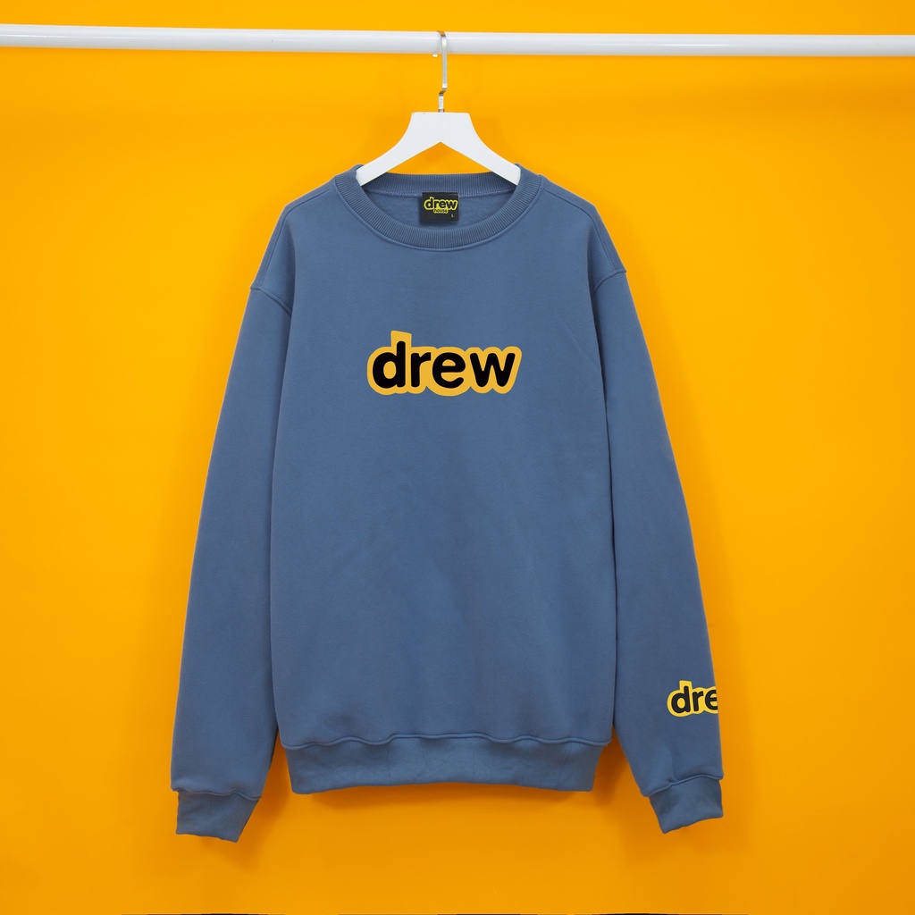 Áo sweater chữ Drew form rộng phong cách hàn quốc nỉ bông hoodie sweater nam nữ unisex đẹp