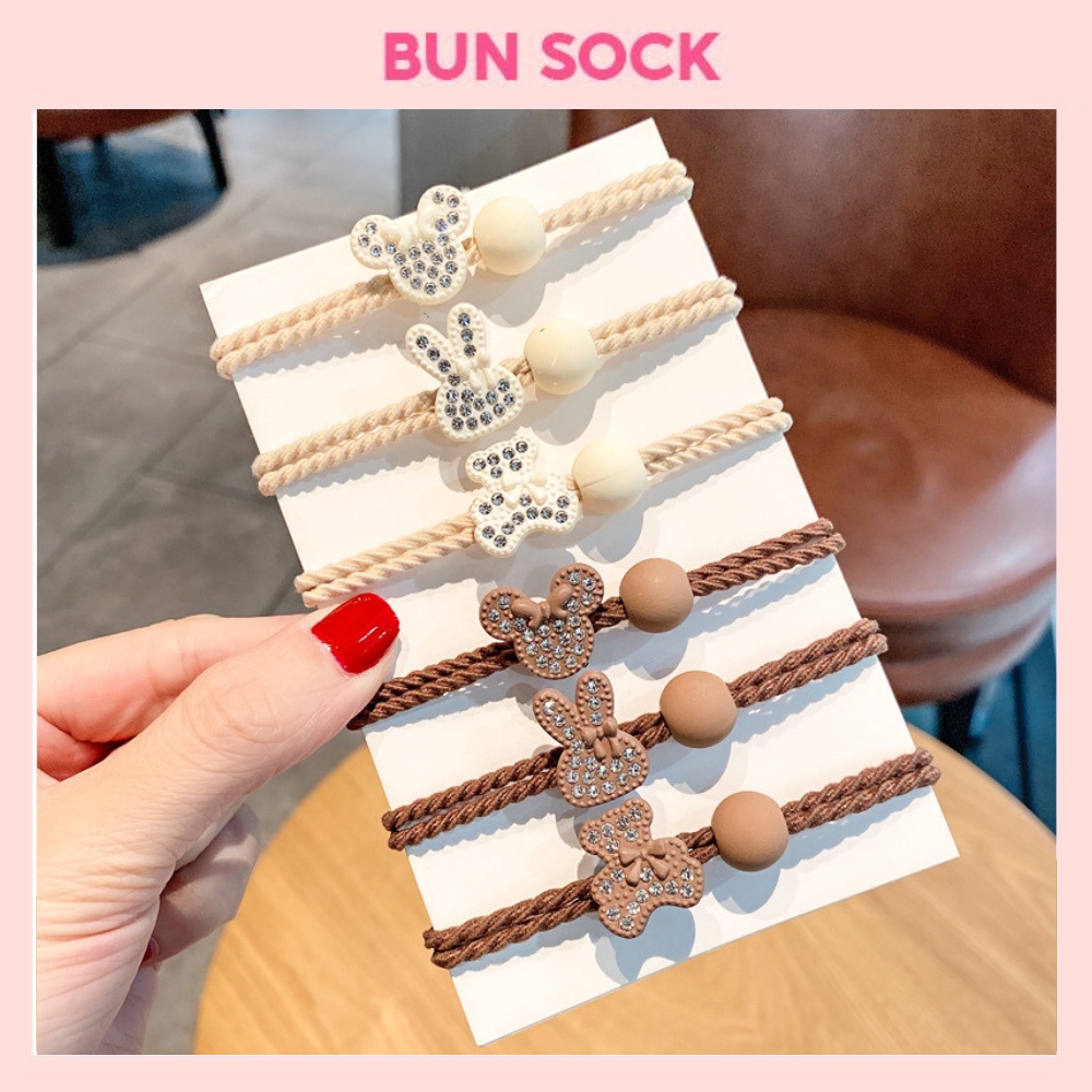 Dây buộc tóc nữ đẹp hoạt hình phong cách thời trang trẻ trung