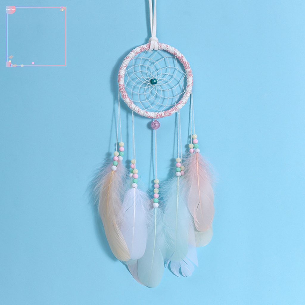 (DOV) Lưới Bắt Giấc Mơ Lông Vũ Dệt Tinh Tế Có Thể Tùy Chỉnh