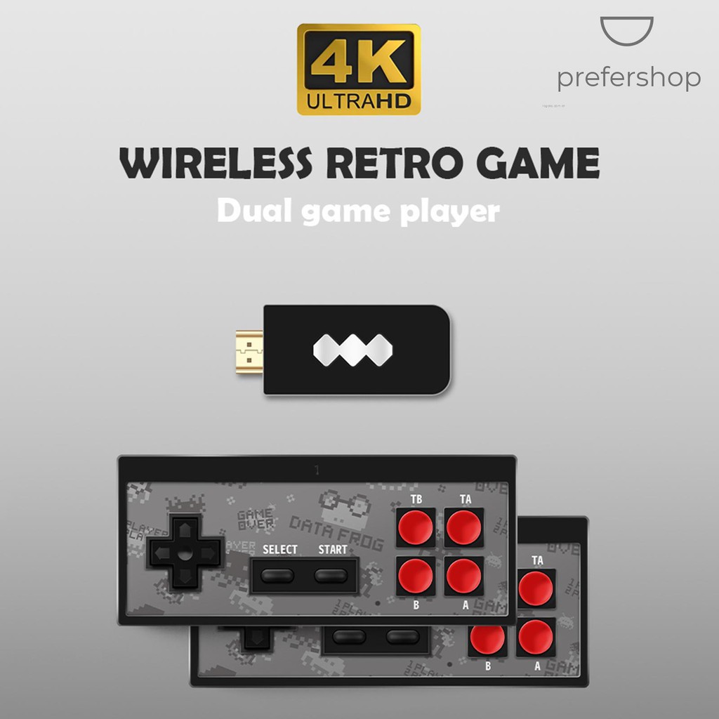 Máy Chơi Game Trò Chơi Điện Tử Cổ Điển Y2 4K HDMI Tích Hợp 600, Retro Điều Khiển Điều Khiển Máy Chơi Game Mini Không Dây | BigBuy360 - bigbuy360.vn