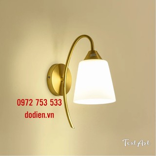 Đèn Tường Decor Hiện Đại Mạ Vàng Đồng Cao Vấp