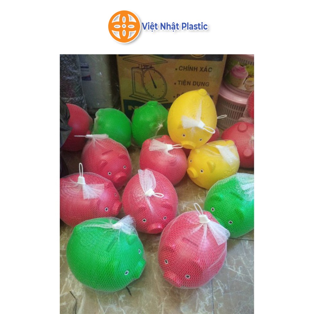 Lợn nhựa cỡ trung đựng tiền tiết kiệm Việt Nhật Plastic