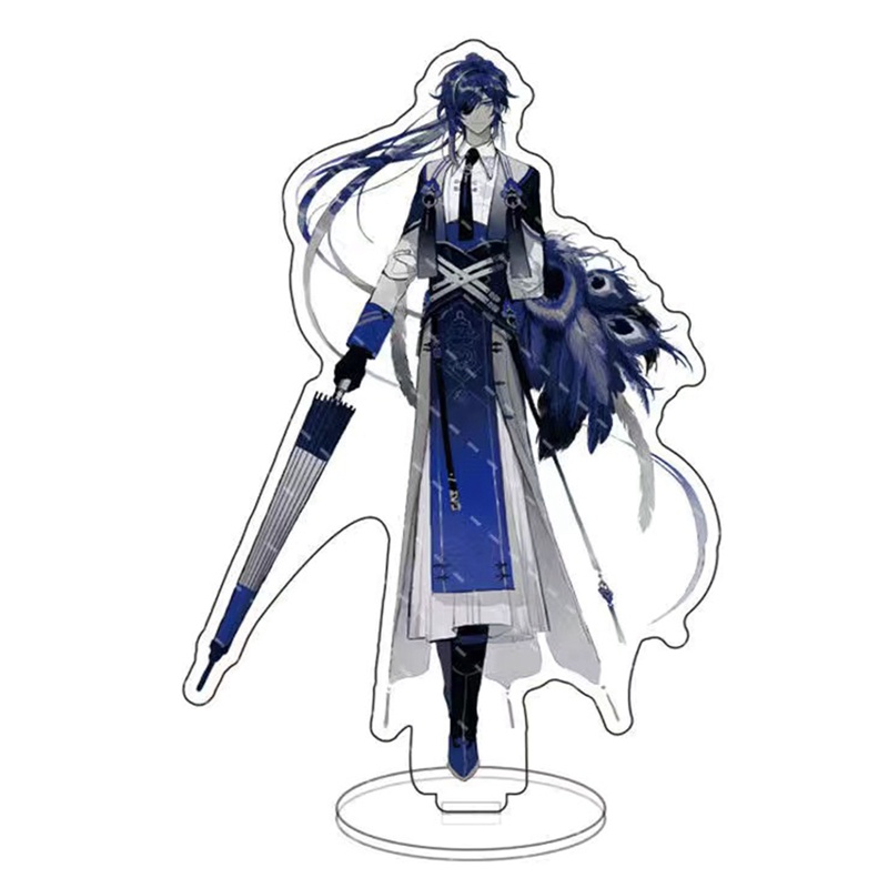 Tmdbyx Mô Hình Anime Genshin Va Chạm Diluc Venti Klee Zhongli Bằng Acrylic Trang Trí Bàn Làm Việc