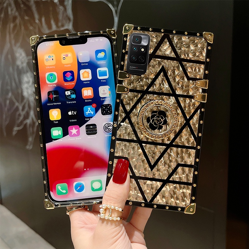 Ốp Điện Thoại Họa Tiết Dream Plai Đính Đá Thời Trang Chống Sốc Cho Xiaomi Redmi 10 note 11 pro note 11s note 10 pro