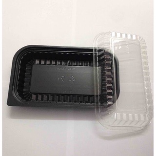 [Loại 1] HT12, HT17, HT203 Hộp Nhựa Đế Đen Có Nắp Trong, Đựng Cơm, Bánh, Salat , Hộp 1 Ngăn, 2 Ngăn