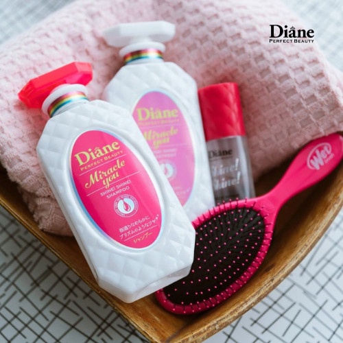 Dầu xả phục hồi sáng bóng dành cho tóc nhuộm tẩy Diane Miracle You Shine Shine Shampoo & Treatment