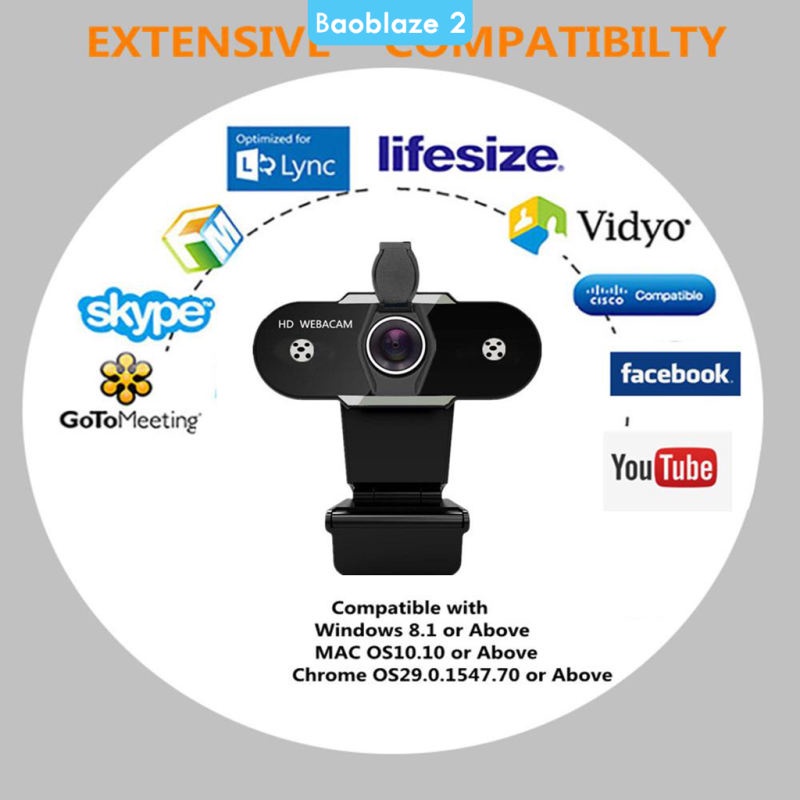 Webcam HD - 480P không có vỏ bọc | BigBuy360 - bigbuy360.vn