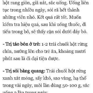 Chuối hột rừng khô Tây Bắc