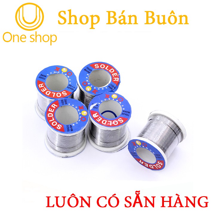 Combo 5 Cuộn Thiếc SOLDER-Ok 0.8mm (500g)