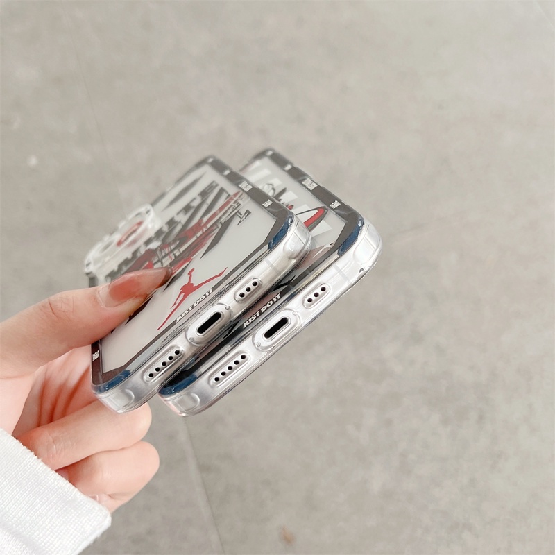 Ốp Điện Thoại Mềm Trong Suốt Chống Sốc In Họa Tiết Dễ Thương Cho iPhone 14 13 12 11 Pro Max XR X XS Max 7 8 Plus