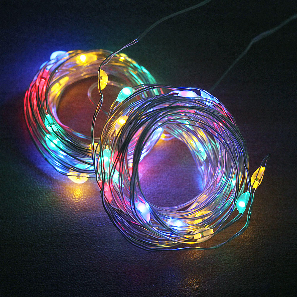 5M/10M/20M Remote Control USB LED Fairy String Lights Garland/Waterproof Christmas Tree Wedding Home Party Holiday Lighting Decoration/Copper Wire Lamp