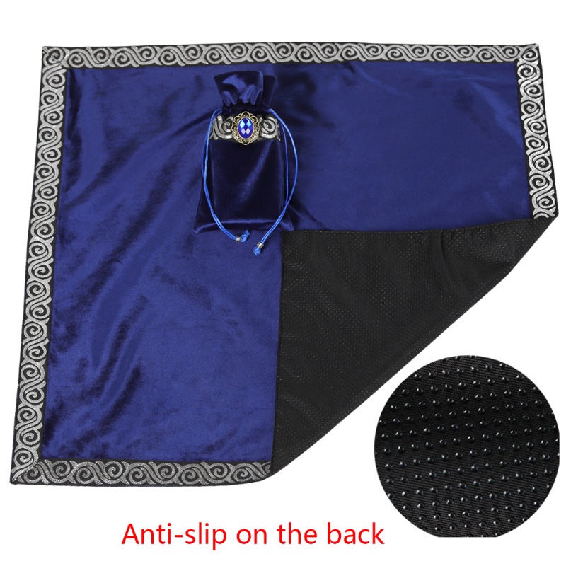 Tấm Thẻ Trò Chơi Board Game Astrolabe Witch Divination Pendulum Hình Vuông Bằng Nhung