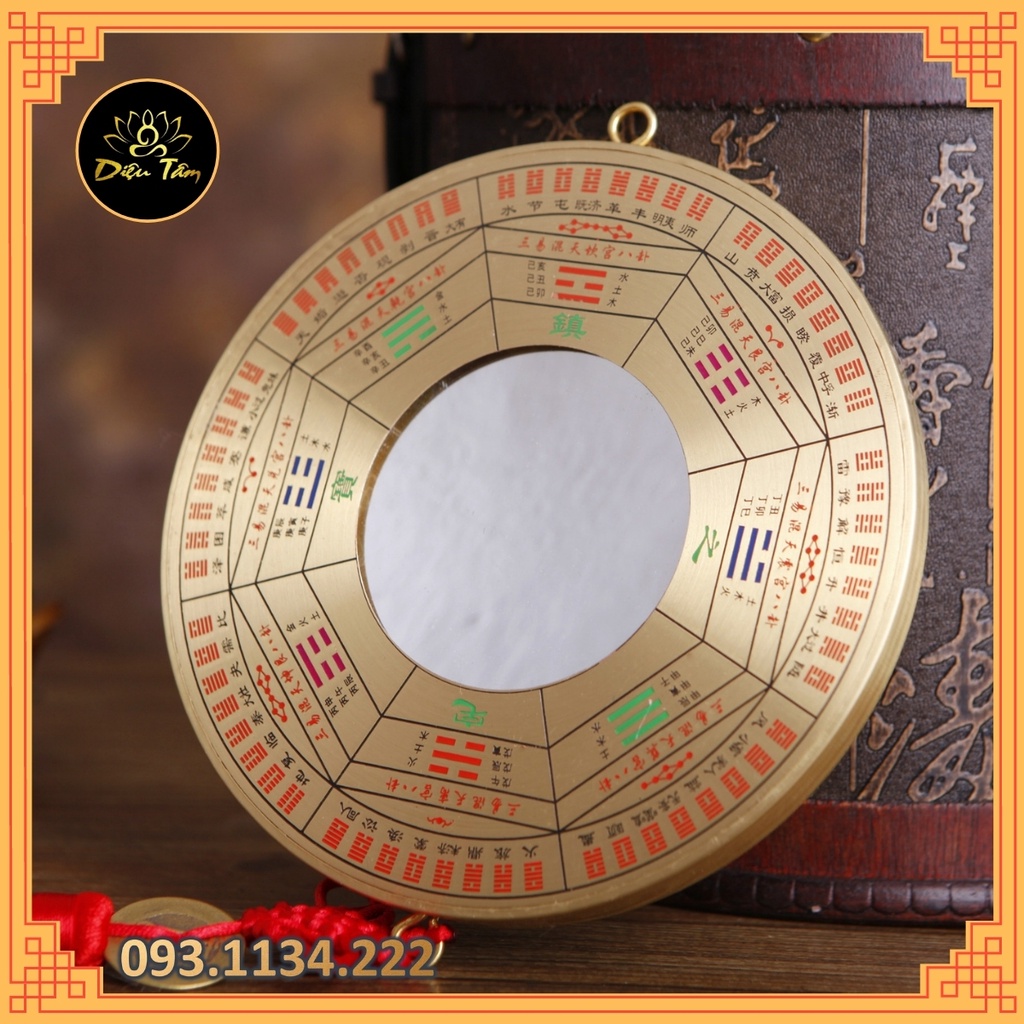 Gương bát quái lồi hậu thiên bát quái