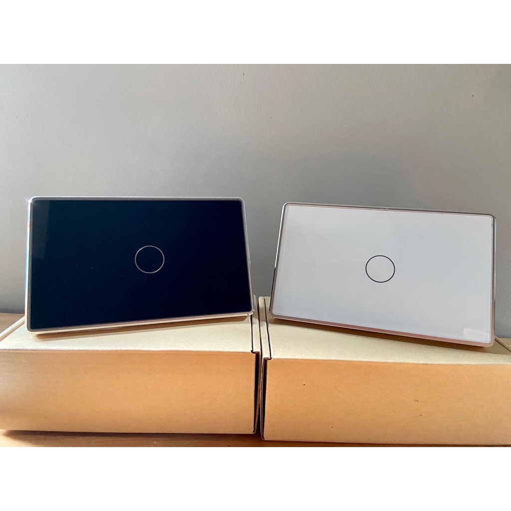Công tắc công suất cao Zigbee Tuya 20A điều khiển bình nóng lạnh, máy lạnh, viền nhôm cao cấp