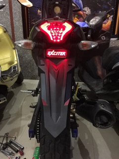 Logo led biển số xe