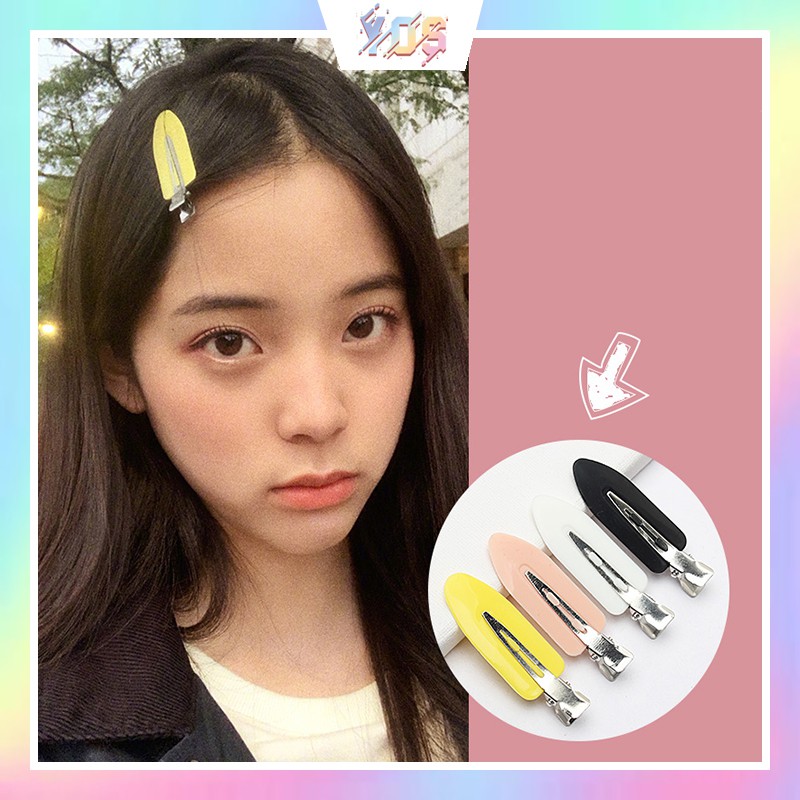 [Mã SKAMCLU8 giảm 10% cho đơn từ 100K] Kẹp tóc tạo kiểu Hàn Quốc cho tóc mái xinh xắn cho nữ (1 cái)
