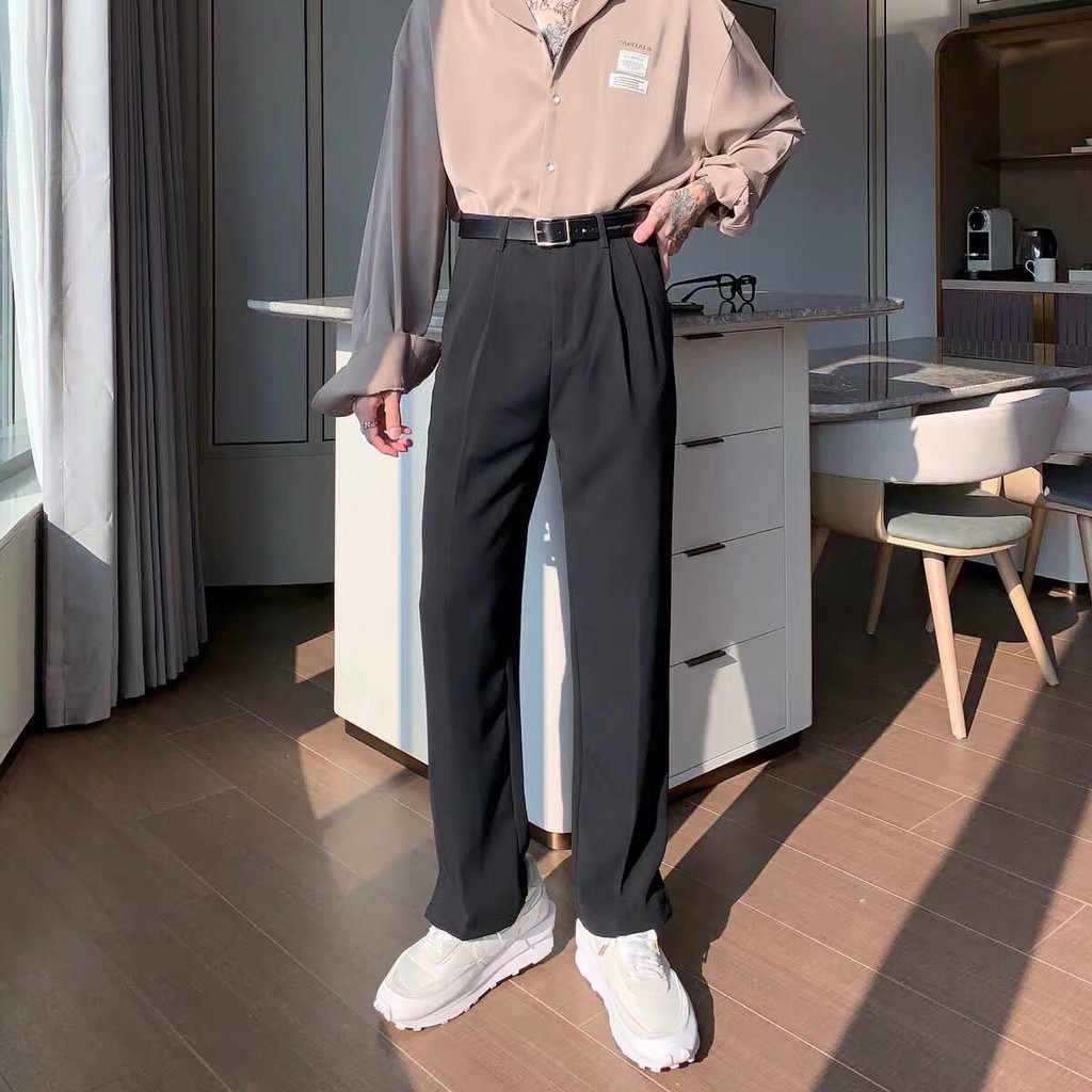 RYAN - QUẦN CHRIS LOOSE FIT PANTS (black)