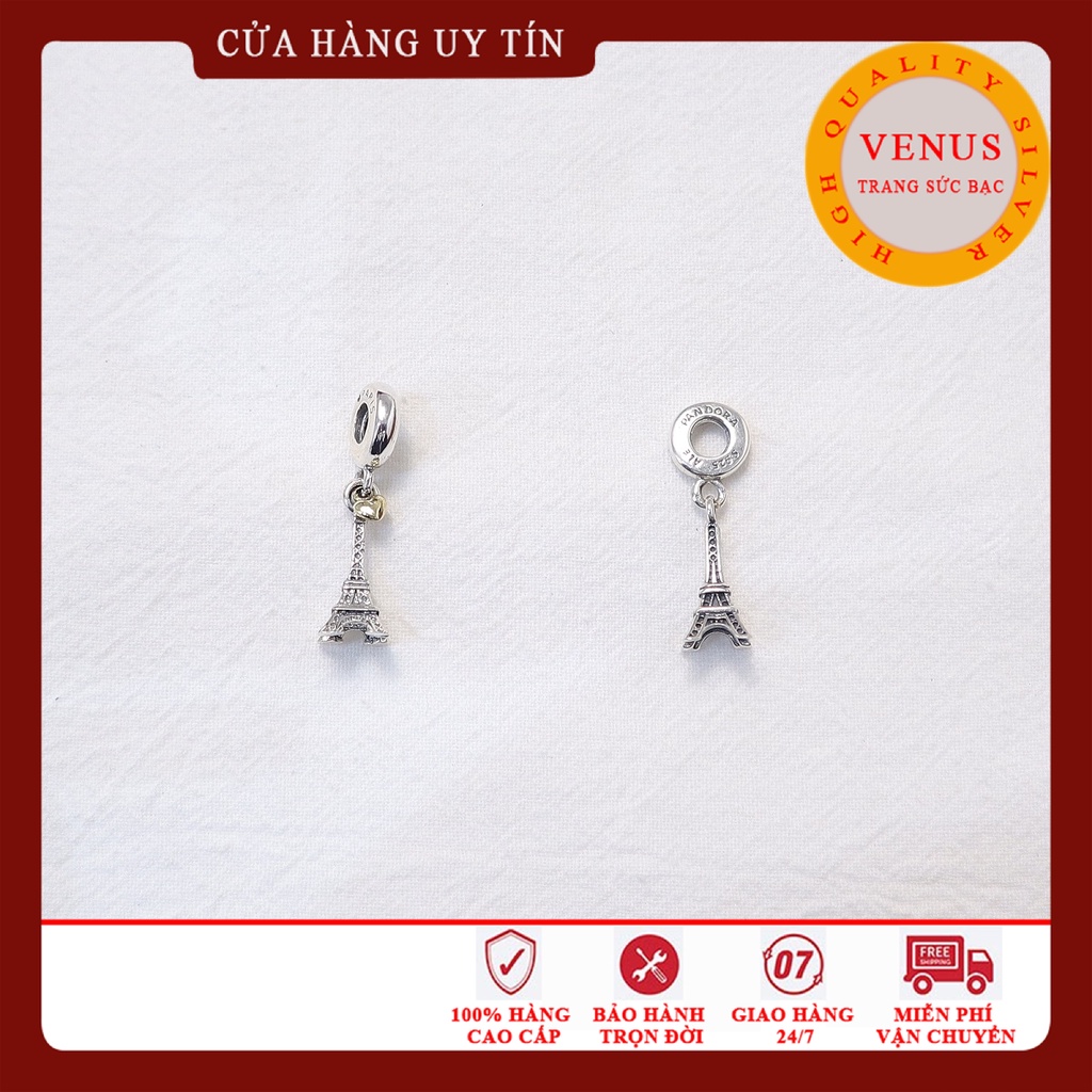 [Charm bạc 925 cao cấp] Charm tháp Effen- Mã sản phẩm VENUST26