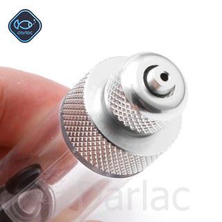 Đếm giọt CO2 loại 2 đầu nhôm không rỉ cho hồ cây thủy sinh cá tép cảnh - Darlac's Aquaria CO2 count drops